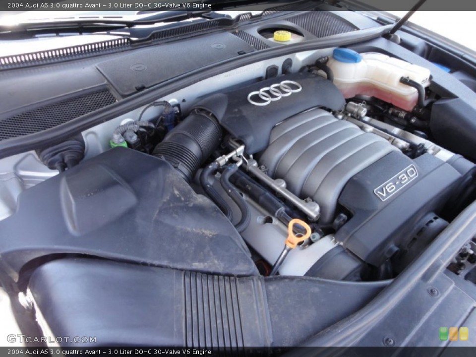 3.0 Liter DOHC 30-Valve V6 Engine for the 2004 Audi A6 #51155993