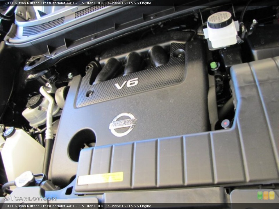 3.5 Liter DOHC 24-Valve CVTCS V6 Engine for the 2011 Nissan Murano #51157871
