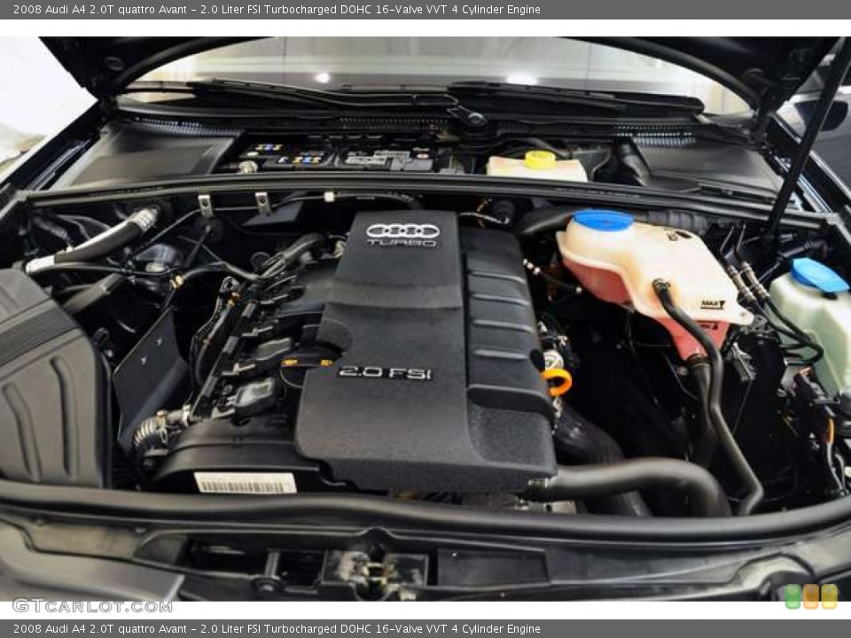 2.0 Liter FSI Turbocharged DOHC 16-Valve VVT 4 Cylinder Engine for the 2008 Audi A4 #51160976