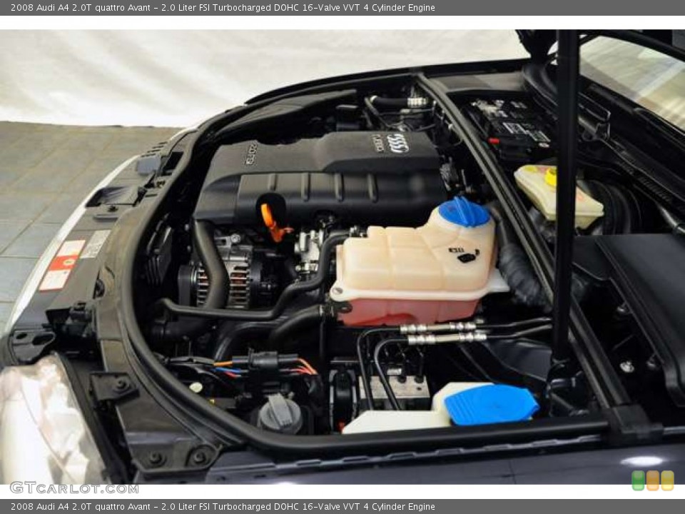 2.0 Liter FSI Turbocharged DOHC 16-Valve VVT 4 Cylinder Engine for the 2008 Audi A4 #51160992