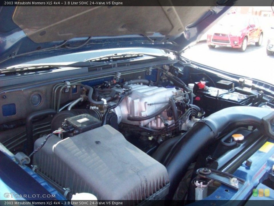 3.8 Liter SOHC 24-Valve V6 Engine for the 2003 Mitsubishi Montero #51162921