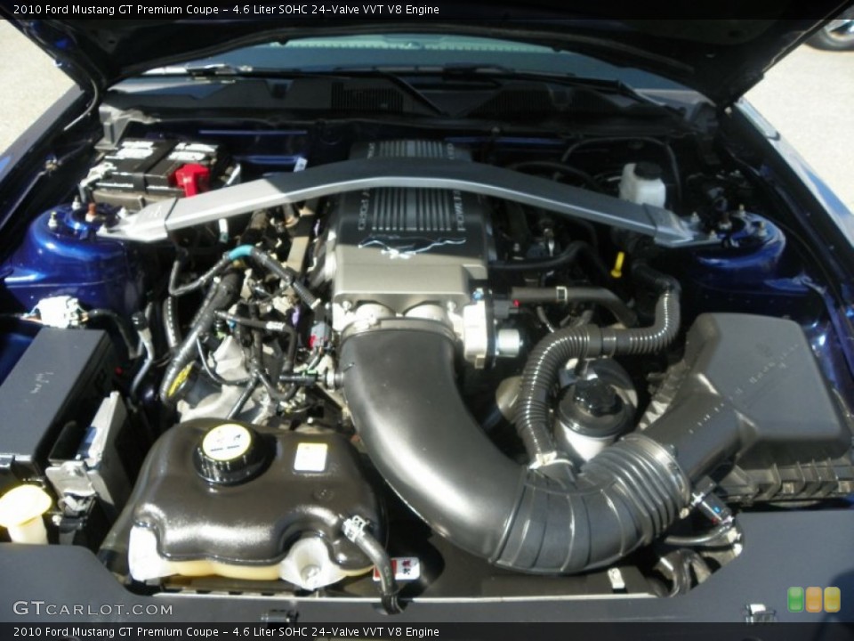 4.6 Liter SOHC 24-Valve VVT V8 Engine for the 2010 Ford Mustang #51165693