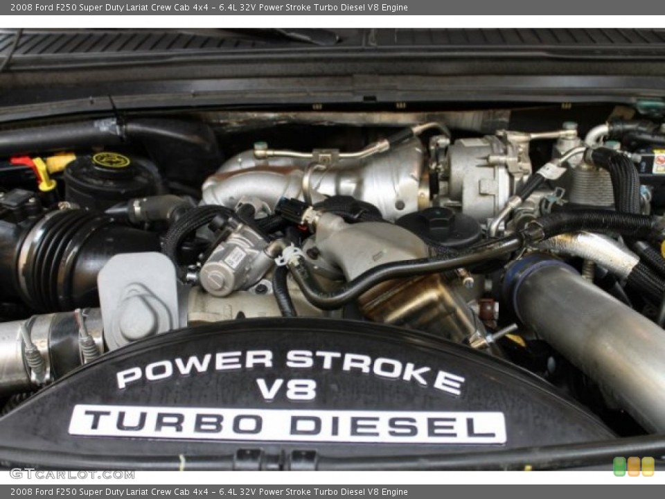 6.4L 32V Power Stroke Turbo Diesel V8 Engine for the 2008 Ford F250 Super Duty #51171210