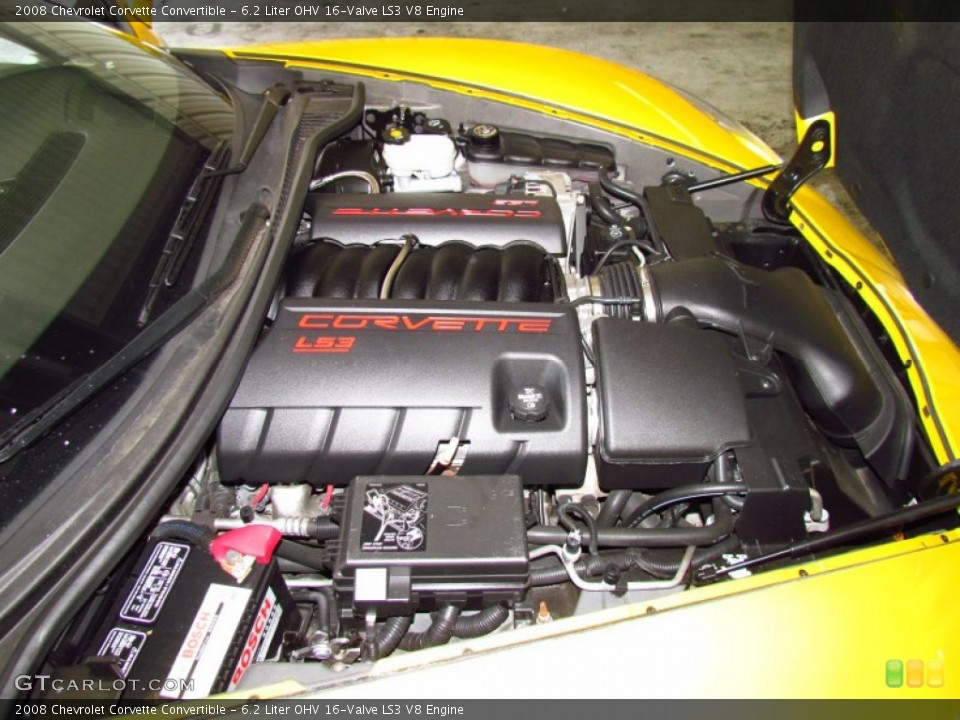 6.2 Liter OHV 16-Valve LS3 V8 Engine for the 2008 Chevrolet Corvette #51174867