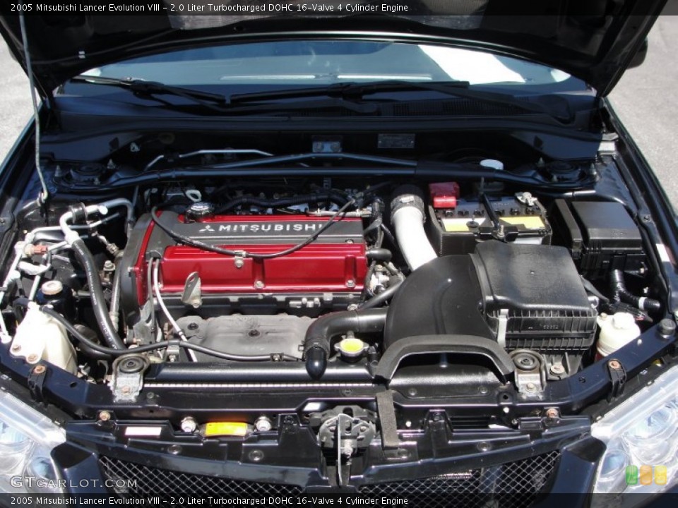 2.0 Liter Turbocharged DOHC 16-Valve 4 Cylinder Engine for the 2005 Mitsubishi Lancer Evolution #51185142