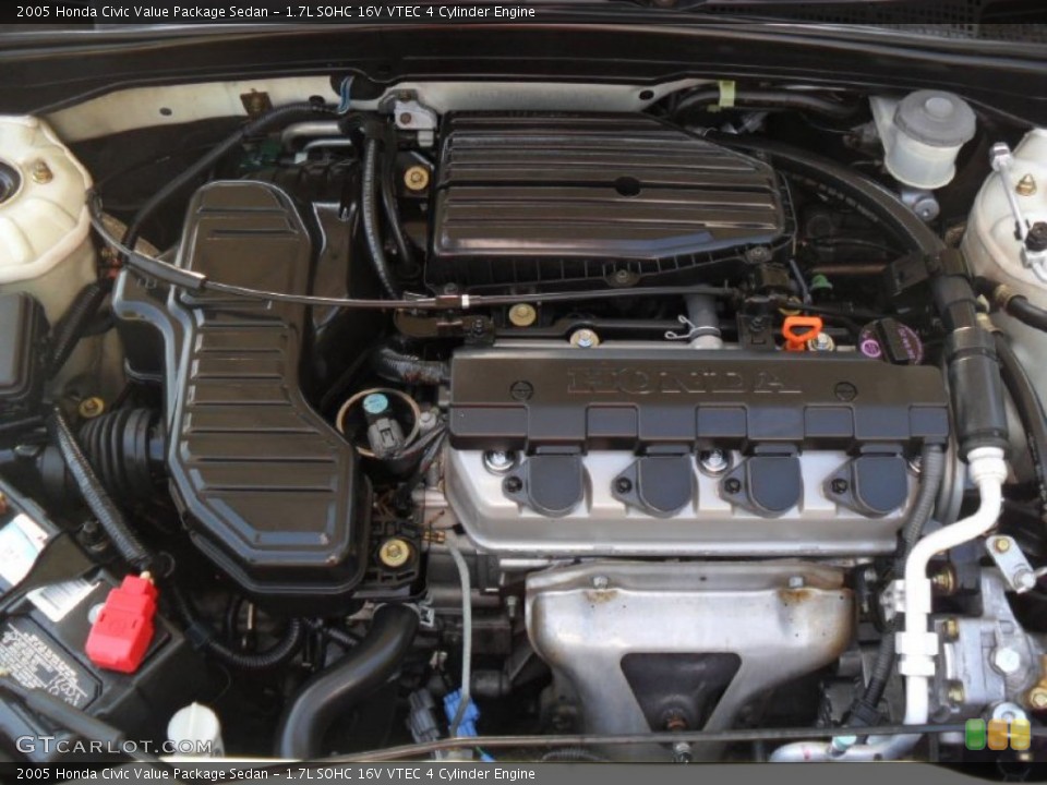 1.7L SOHC 16V VTEC 4 Cylinder Engine for the 2005 Honda Civic #51187926