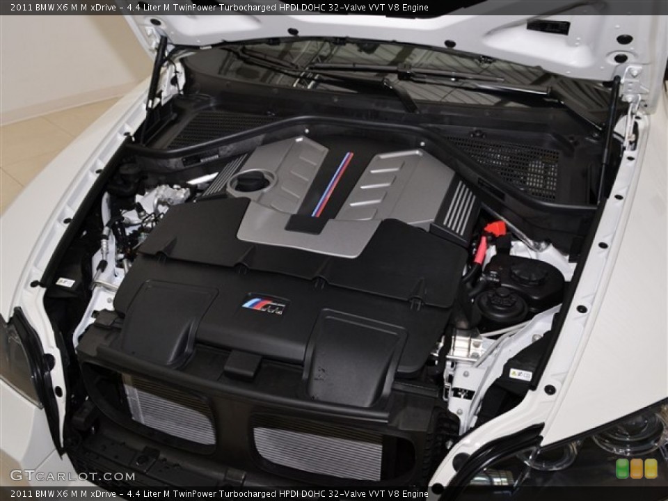 4.4 Liter M TwinPower Turbocharged HPDI DOHC 32-Valve VVT V8 Engine for the 2011 BMW X6 M #51189886