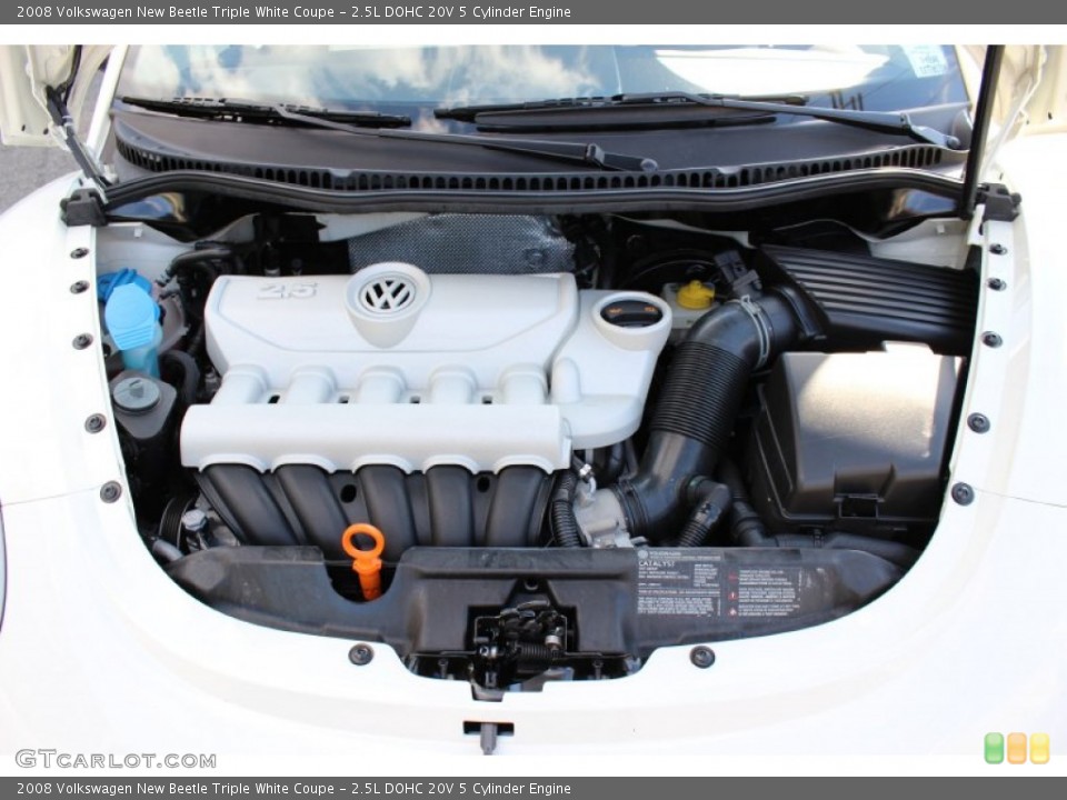 2.5L DOHC 20V 5 Cylinder Engine for the 2008 Volkswagen New Beetle #51193279