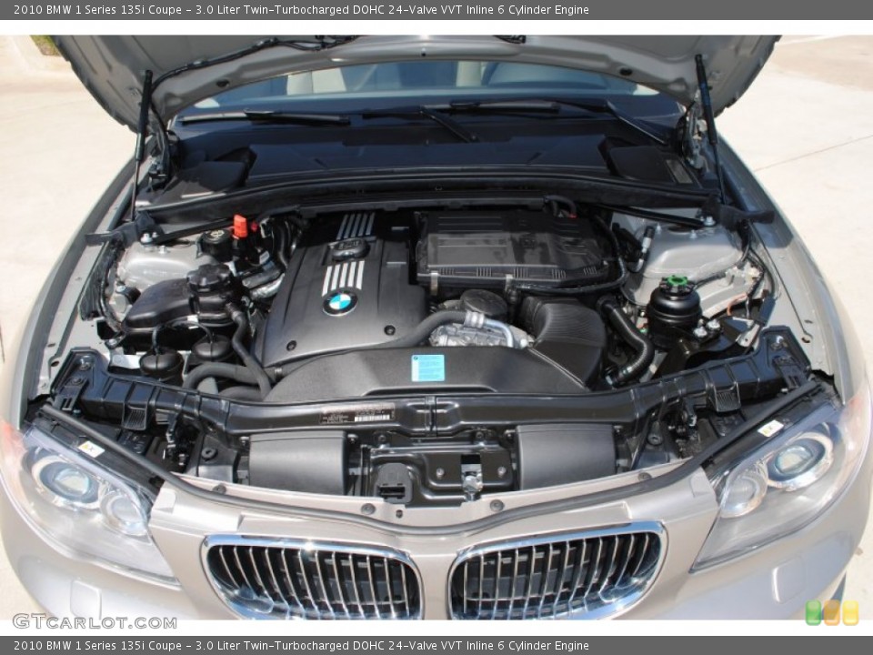 3.0 Liter Twin-Turbocharged DOHC 24-Valve VVT Inline 6 Cylinder Engine for the 2010 BMW 1 Series #51194956