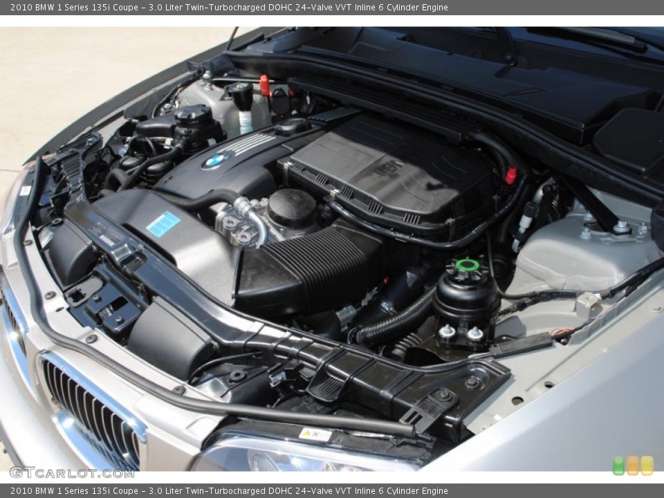 3.0 Liter Twin-Turbocharged DOHC 24-Valve VVT Inline 6 Cylinder Engine for the 2010 BMW 1 Series #51194980