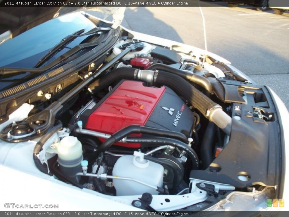 2.0 Liter Turbocharged DOHC 16-Valve MIVEC 4 Cylinder Engine for the 2011 Mitsubishi Lancer Evolution #51206036
