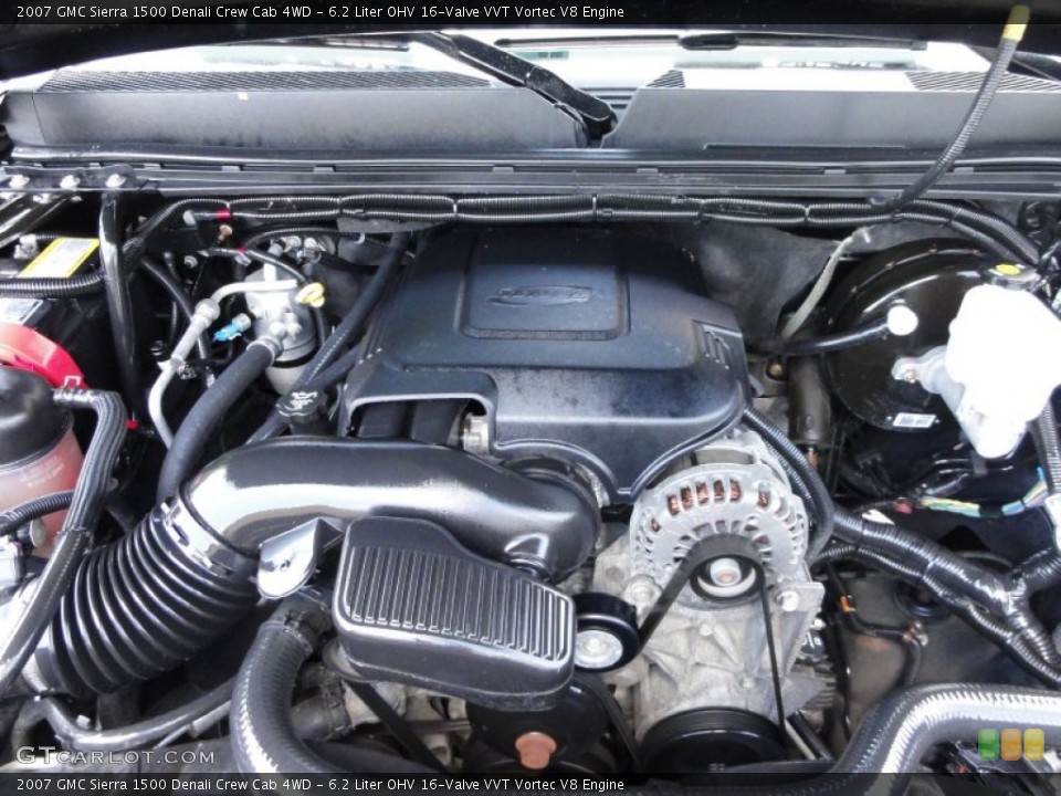 6.2 Liter OHV 16-Valve VVT Vortec V8 Engine for the 2007 GMC Sierra 1500 #51208046
