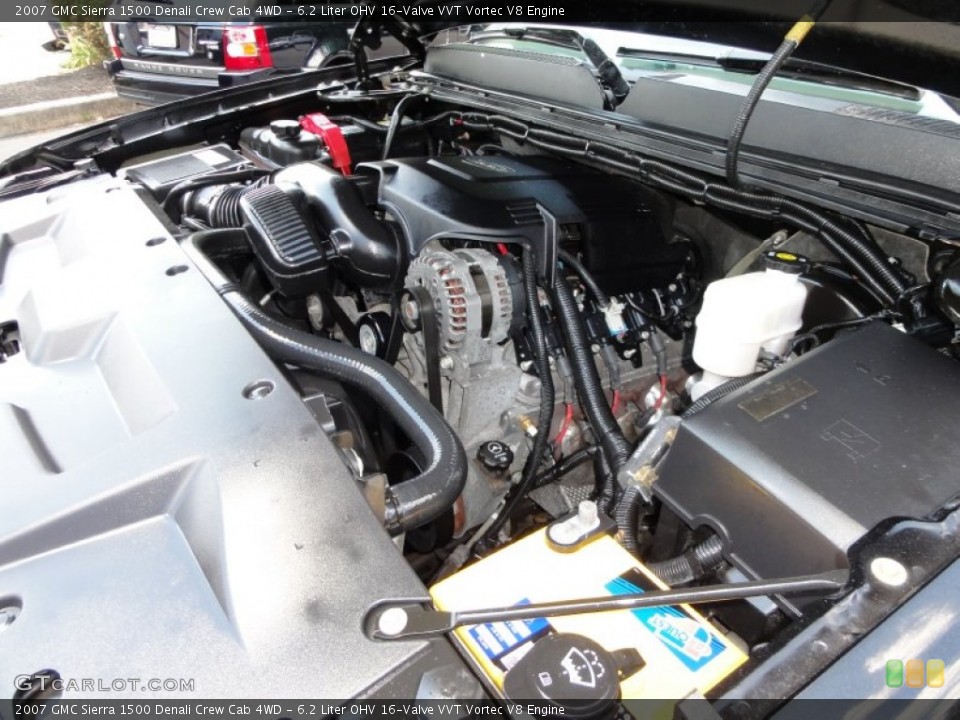 6.2 Liter OHV 16-Valve VVT Vortec V8 Engine for the 2007 GMC Sierra 1500 #51208061