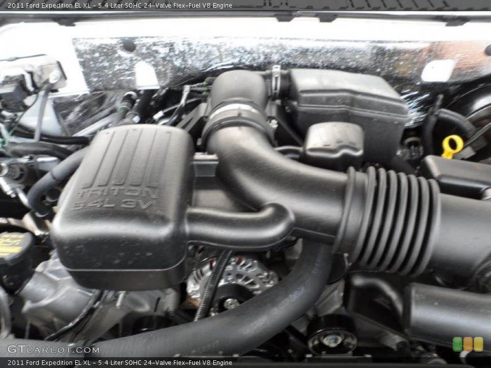 5.4 Liter SOHC 24-Valve Flex-Fuel V8 Engine for the 2011 Ford Expedition #51211361
