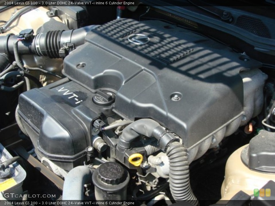 3.0 Liter DOHC 24-Valve VVT-i Inline 6 Cylinder Engine for the 2004 Lexus GS #51212387