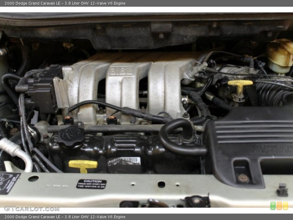 3.8 Liter OHV 12-Valve V6 Engine for the 2000 Dodge Grand Caravan #51213104
