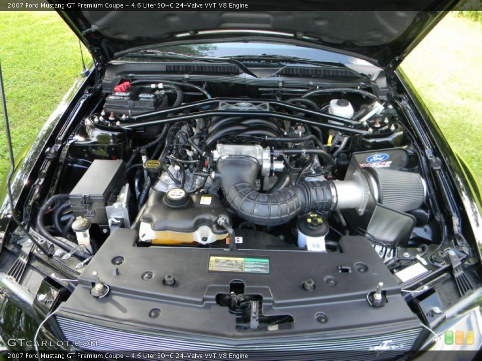 4.6 Liter SOHC 24-Valve VVT V8 Engine for the 2007 Ford Mustang #51216938