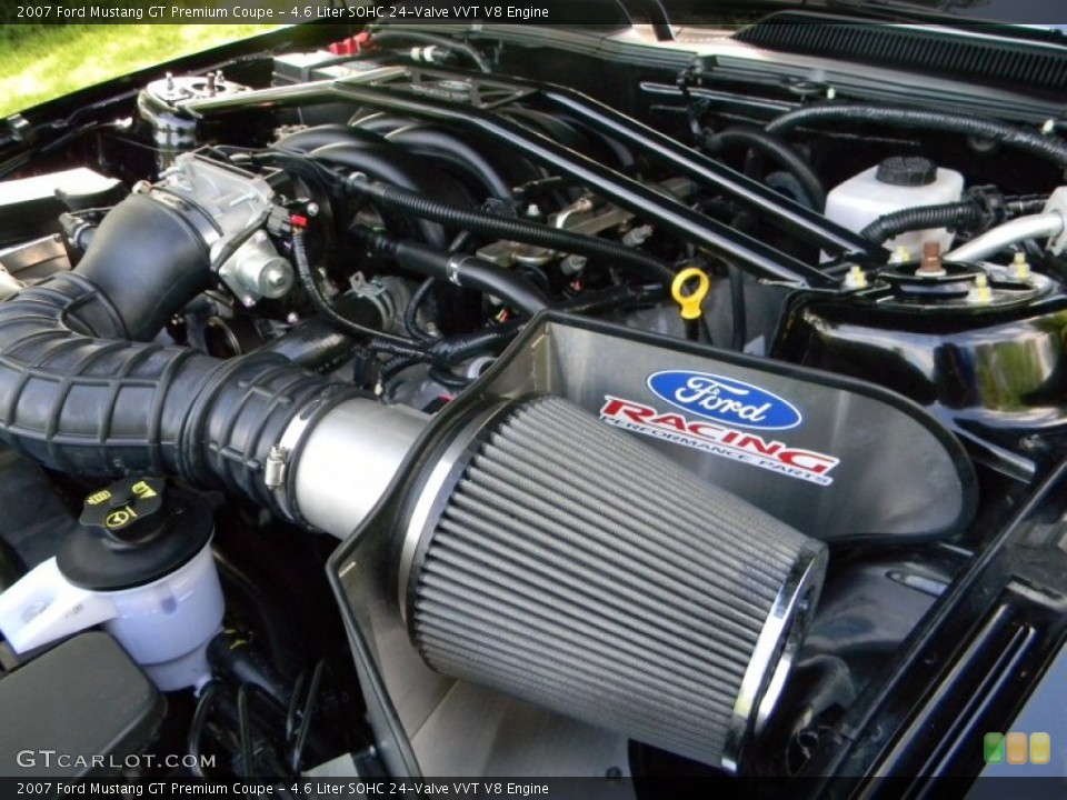 4.6 Liter SOHC 24-Valve VVT V8 Engine for the 2007 Ford Mustang #51216971