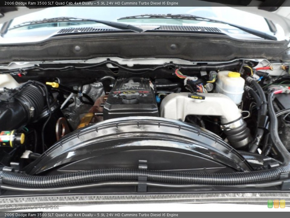 5.9L 24V HO Cummins Turbo Diesel I6 Engine for the 2006 Dodge Ram 3500 #51224489