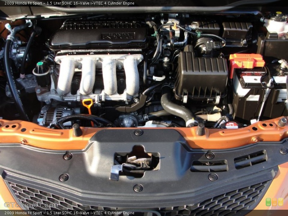 1.5 Liter SOHC 16-Valve i-VTEC 4 Cylinder Engine for the 2009 Honda Fit #51228866