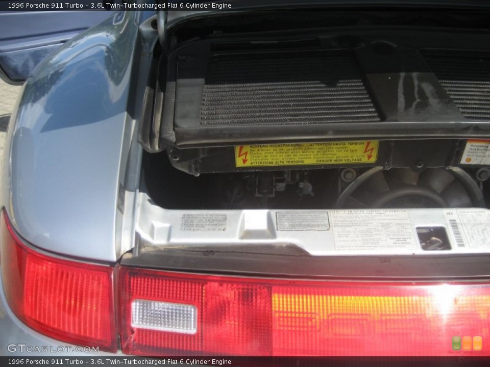 3.6L Twin-Turbocharged Flat 6 Cylinder Engine for the 1996 Porsche 911 #51231785