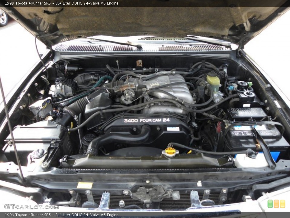 3.4 Liter DOHC 24-Valve V6 Engine for the 1999 Toyota 4Runner #51234818
