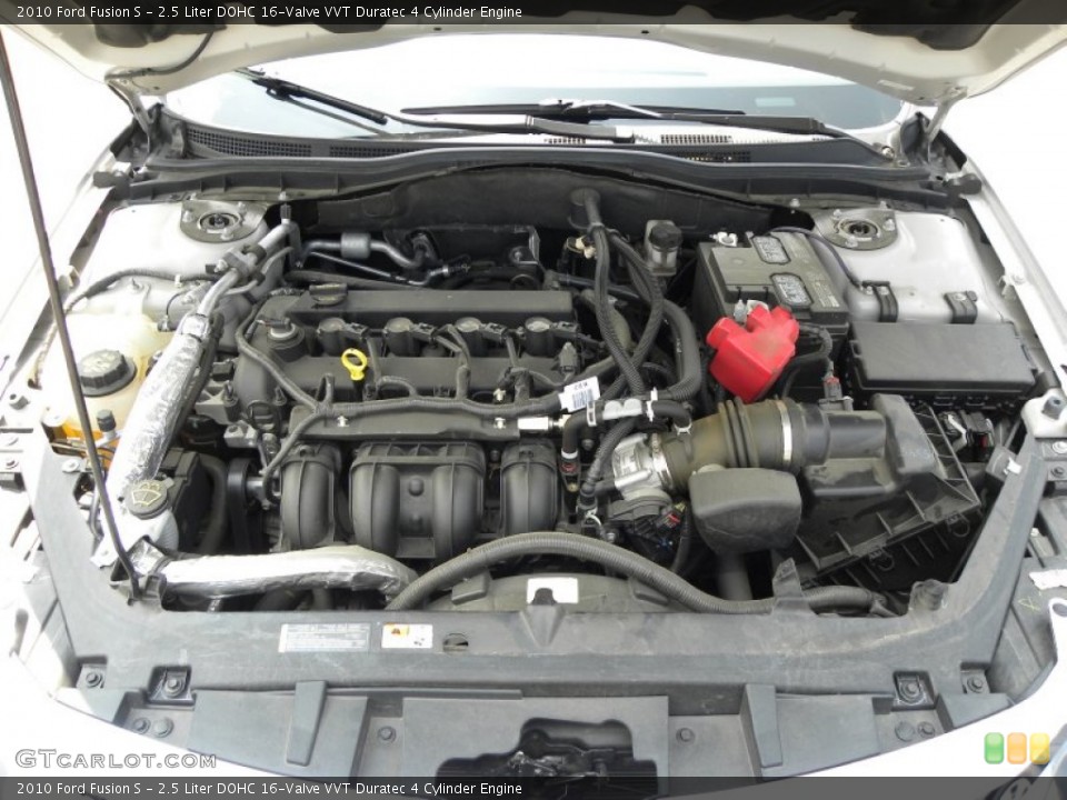 2.5 Liter DOHC 16-Valve VVT Duratec 4 Cylinder 2010 Ford Fusion Engine