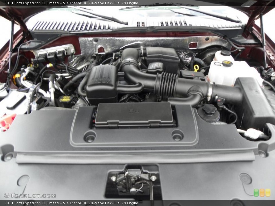 5.4 Liter SOHC 24-Valve Flex-Fuel V8 Engine for the 2011 Ford Expedition #51237119