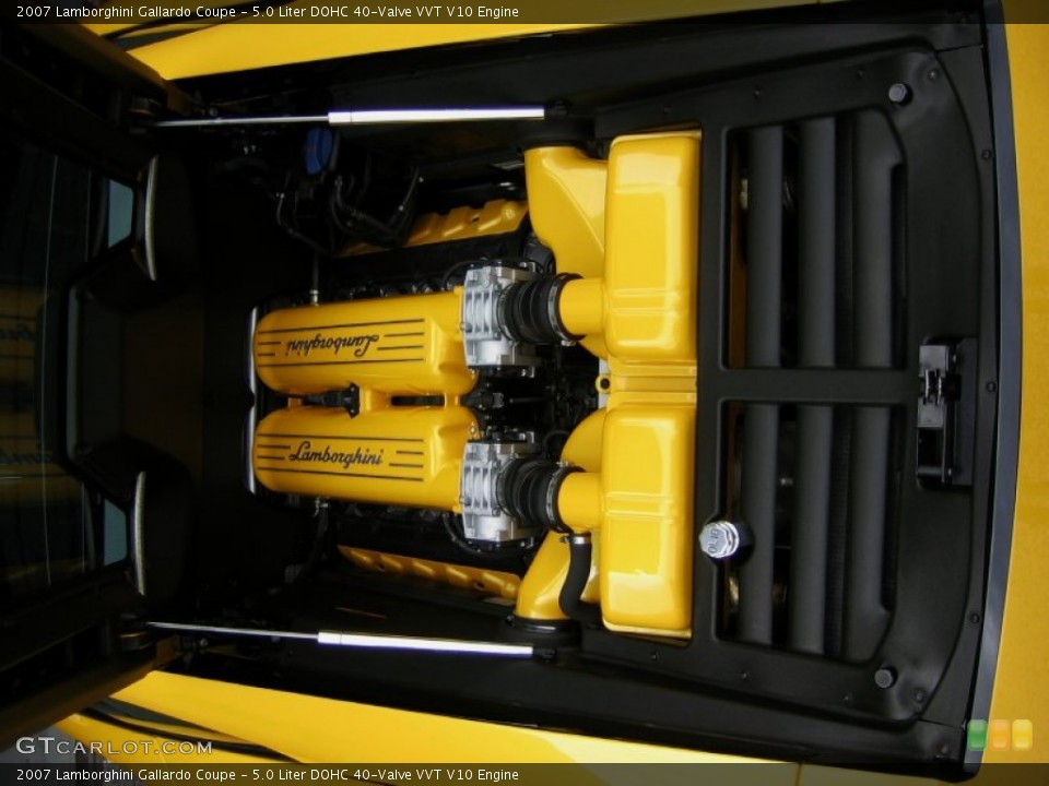 5.0 Liter DOHC 40-Valve VVT V10 Engine for the 2007 Lamborghini Gallardo #51245014