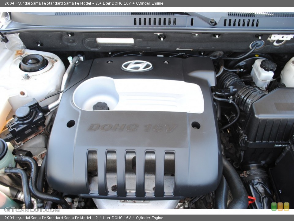2.4 Liter DOHC 16V 4 Cylinder Engine for the 2004 Hyundai Santa Fe #51247454