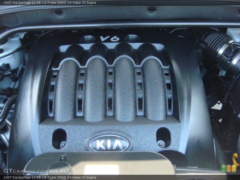 2.7 Liter DOHC 24-Valve V6 Engine for the 2007 Kia Sportage #51253634