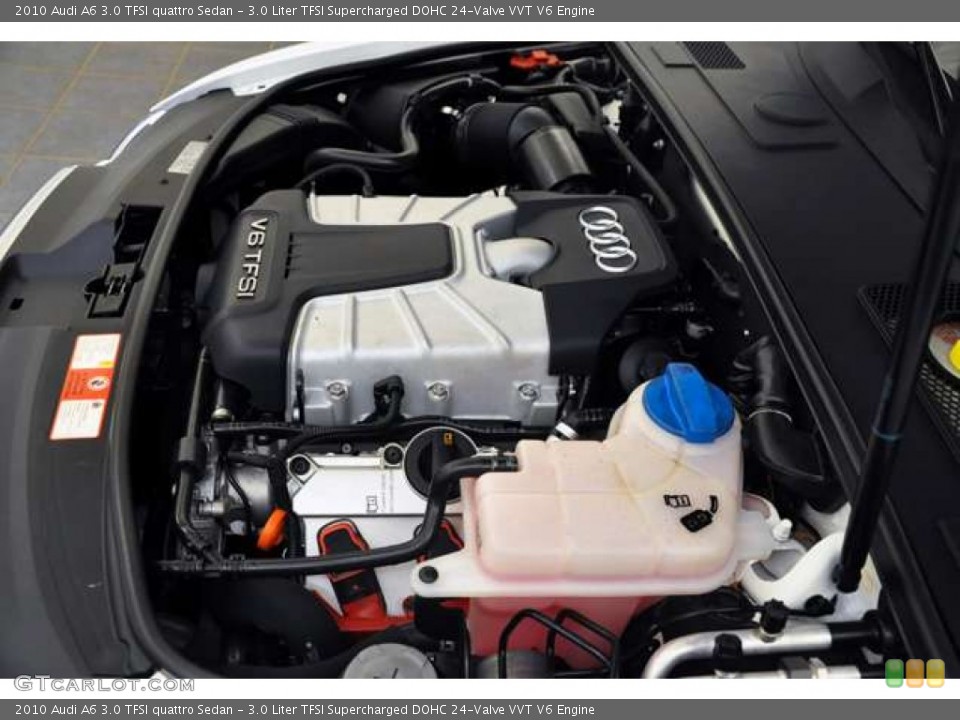 3.0 Liter TFSI Supercharged DOHC 24-Valve VVT V6 Engine for the 2010 Audi A6 #51256736