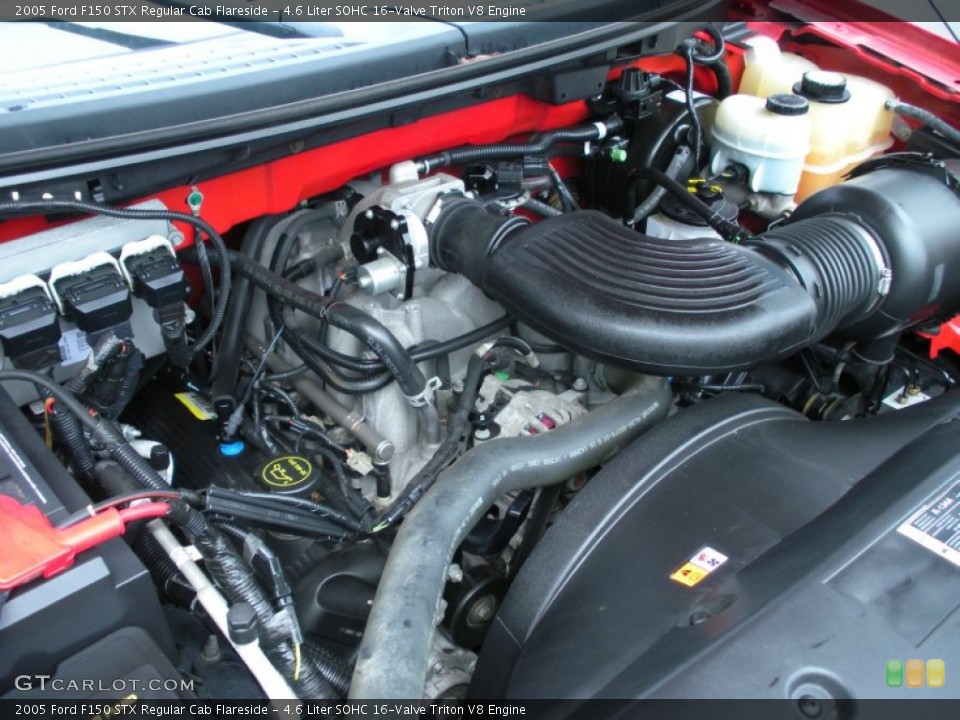 4.6 Liter SOHC 16-Valve Triton V8 Engine for the 2005 Ford F150 #51257882