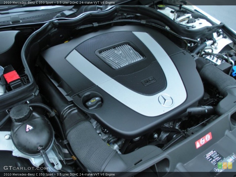 3.5 Liter DOHC 24-Valve VVT V6 Engine for the 2010 Mercedes-Benz C #51260675