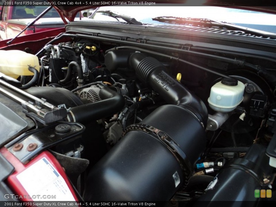 5.4 Liter SOHC 16-Valve Triton V8 Engine for the 2001 Ford F350 Super Duty #51262319