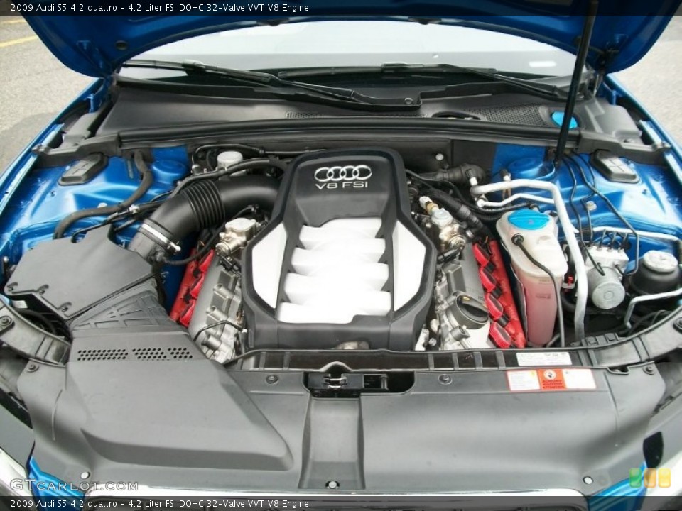 4.2 Liter FSI DOHC 32-Valve VVT V8 Engine for the 2009 Audi S5 #51264443