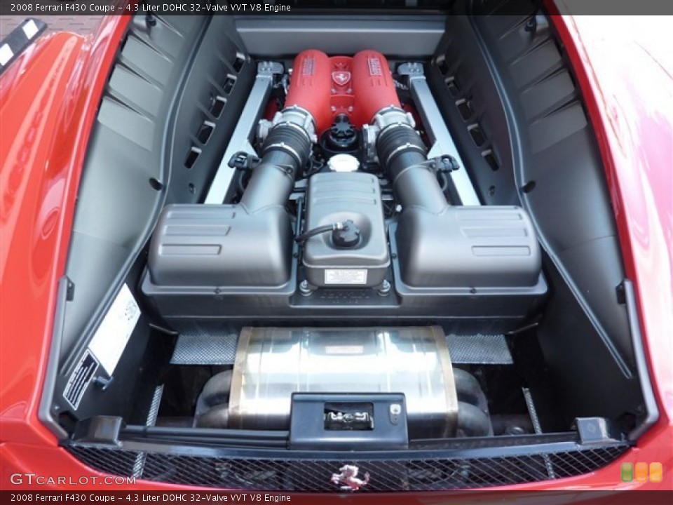 4.3 Liter DOHC 32-Valve VVT V8 Engine for the 2008 Ferrari F430 #51272512