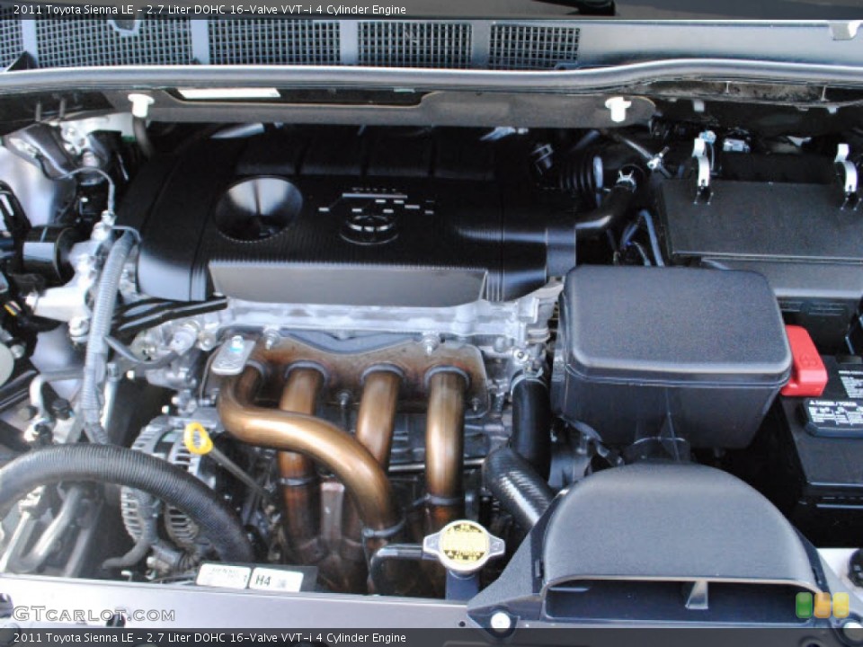 2.7 Liter DOHC 16-Valve VVT-i 4 Cylinder Engine for the 2011 Toyota Sienna #51273205