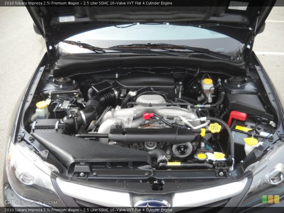 2.5 Liter SOHC 16-Valve VVT Flat 4 Cylinder Engine for the 2010 Subaru Impreza #51283735
