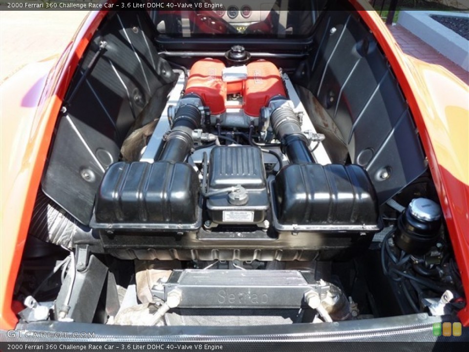 3.6 Liter DOHC 40-Valve V8 2000 Ferrari 360 Engine
