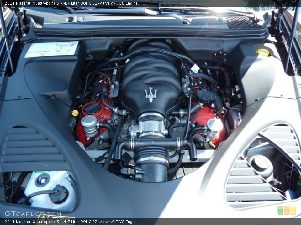 4.7 Liter DOHC 32-Valve VVT V8 Engine for the 2011 Maserati Quattroporte #51291076