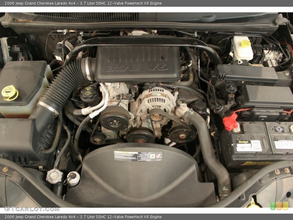 3.7 Liter SOHC 12-Valve Powertech V6 Engine for the 2006 Jeep Grand Cherokee #51299209