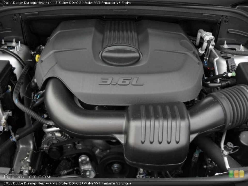 3.6 Liter DOHC 24-Valve VVT Pentastar V6 Engine for the 2011 Dodge Durango #51308188