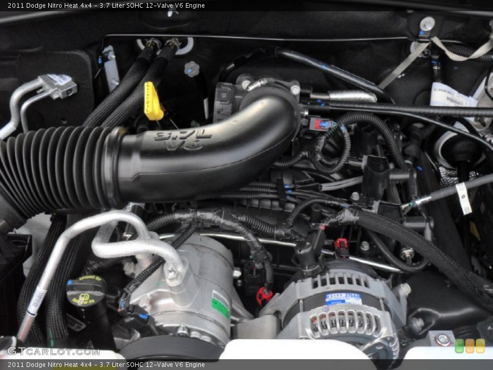 3.7 Liter SOHC 12-Valve V6 Engine for the 2011 Dodge Nitro #51309478