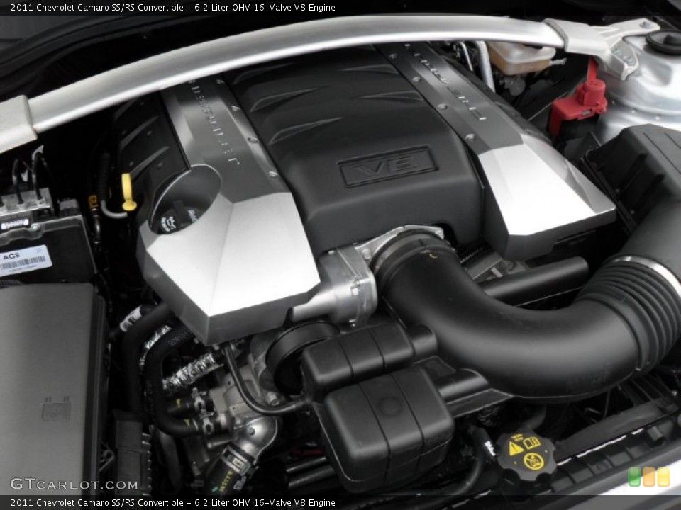 6.2 Liter OHV 16-Valve V8 Engine for the 2011 Chevrolet Camaro #51312272