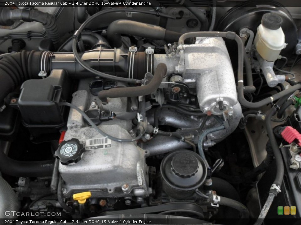 2.4 Liter DOHC 16-Valve 4 Cylinder Engine for the 2004 Toyota Tacoma #51318322
