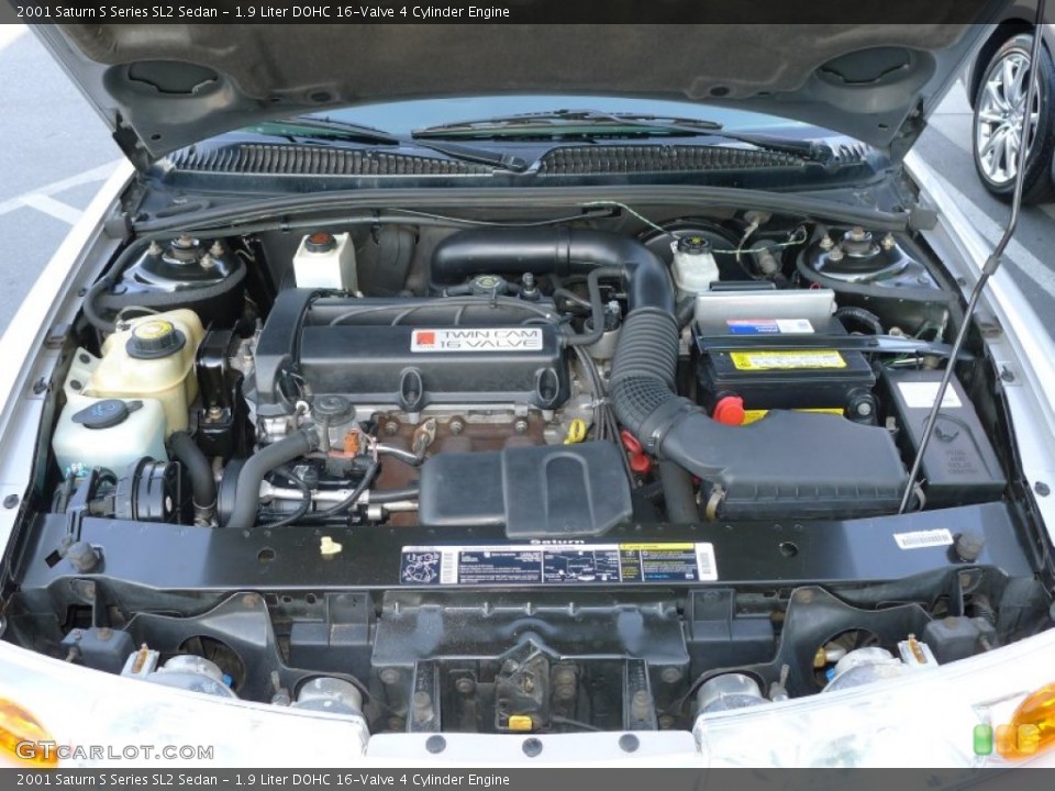 1.9 Liter DOHC 16-Valve 4 Cylinder Engine for the 2001 Saturn S Series #51319825
