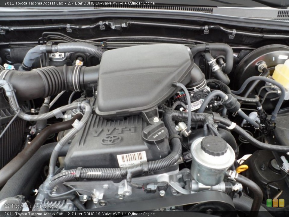 2.7 Liter DOHC 16-Valve VVT-i 4 Cylinder Engine for the 2011 Toyota Tacoma #51320560