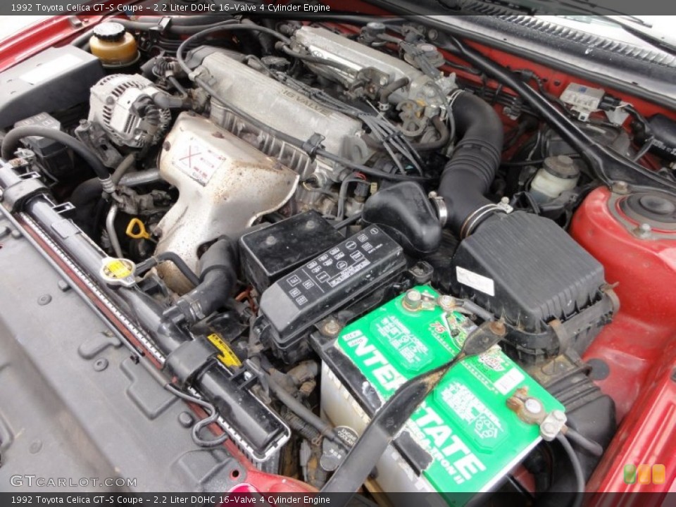 2.2 Liter DOHC 16-Valve 4 Cylinder Engine for the 1992 Toyota Celica #51325399