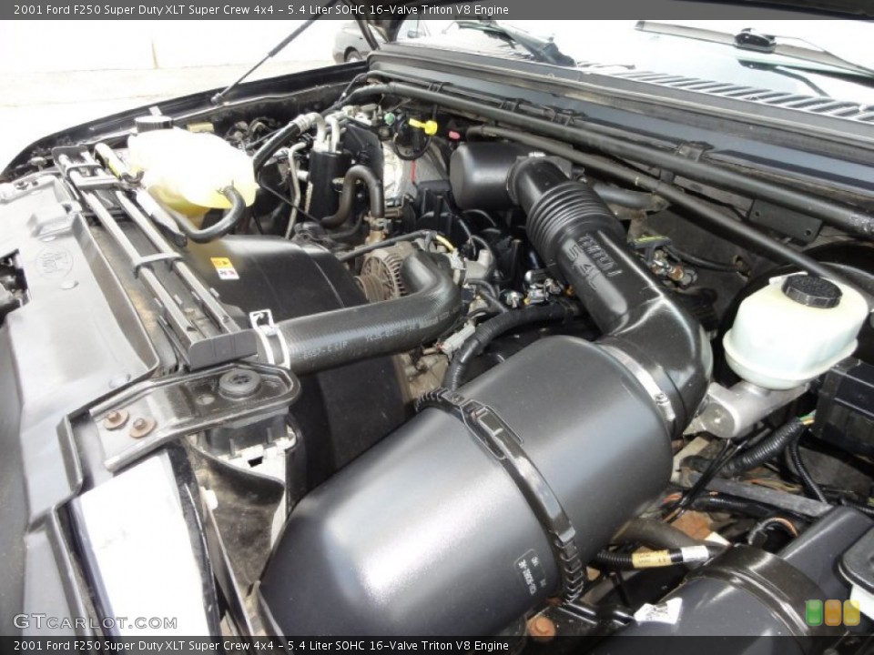 5.4 Liter SOHC 16-Valve Triton V8 Engine for the 2001 Ford F250 Super Duty #51330559